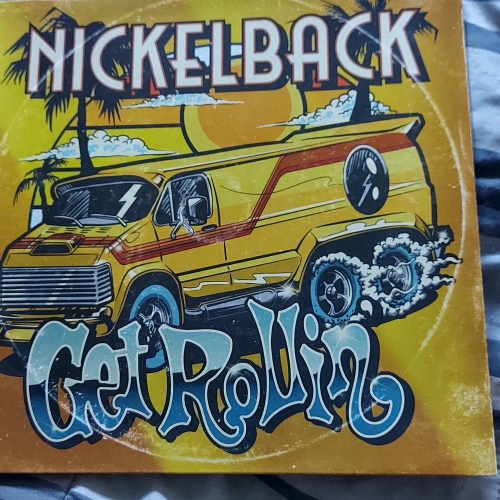 Nickelback Get Rollin, vinyl record